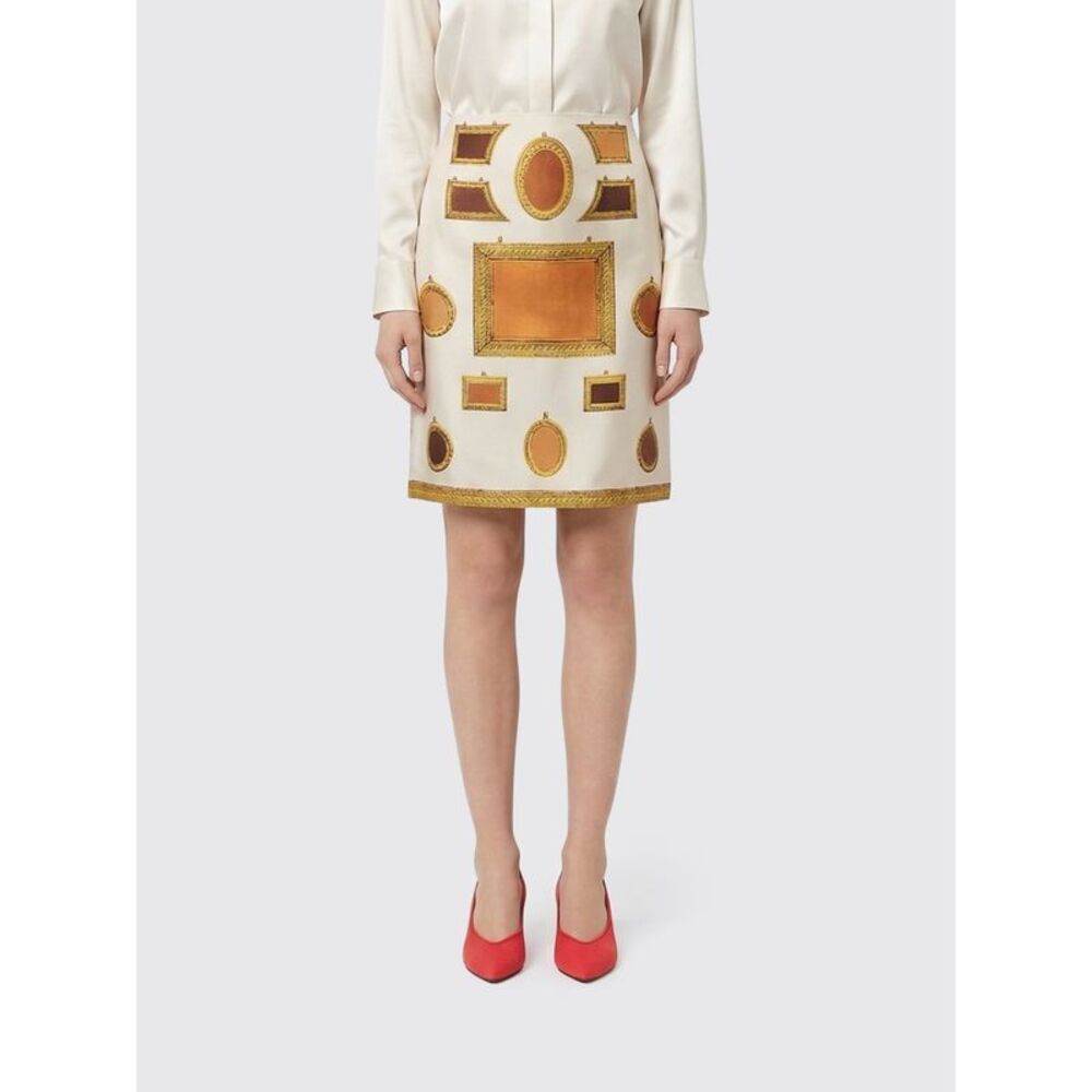 Versace Skirt Woman Ivory
